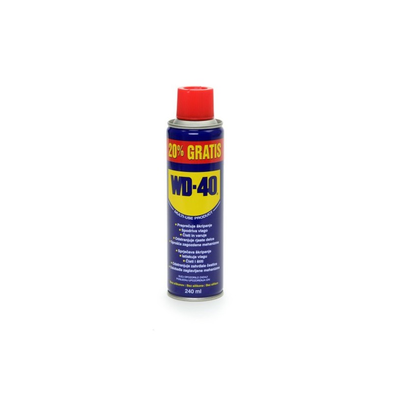 Sprej WD40 - 200ml+40ml GRATIS
