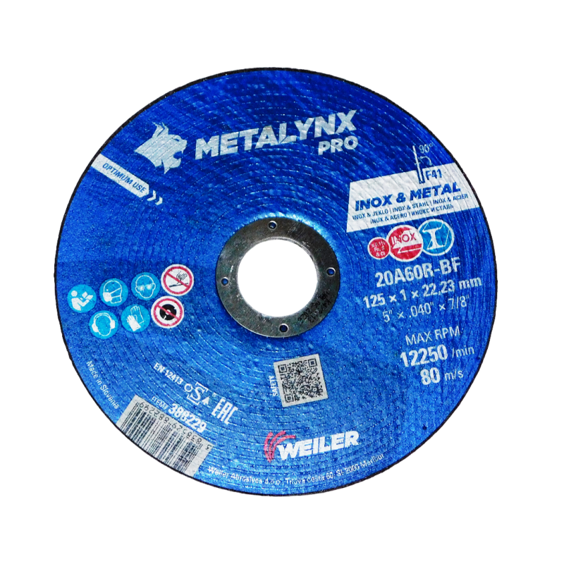 BRUSNI DISK ZA INOX 115X6,5 METALYNX PRO